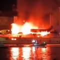(Foto, video) gori luksuzna jahta u budvi! Požar guta jahtu biznismena