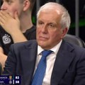 Izraz lica Željka Obradovića pokazuje svu nemoć Partizana dok ja pao pravio seriju 25:0