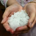Jaka oluja u Sloveniji padao grad veličine pesnice