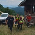 Drama na Durmitoru: Povređena Belgijanka, spasili je pripadnici Gorske službe (foto)