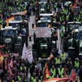 Poljoprivrednici ponovo traktorima blokirali centar Madrida