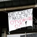 Studenti ne odustaju od blokada fakulteta širom Srbije