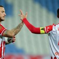 UŽIVO Goleada Zvezde, het-trik Ivanića - Arnautović i Kostov "ispratili" kapitena VIDEO
