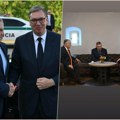 Predsednik Vučić stigao u komarno: Sastao se sa Ficom i Orbanom (foto)