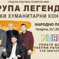 Humanitarni koncert grupe „Legende“ u Nišu za pomoć NURDOR-u