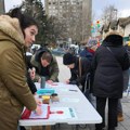 Studenti u akciji „Raspiši pobedu" skupljaju potpise