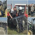 BLOG UŽIVO “Jedan udara laktovima po ulicu, drugi pesnicama”: Brutalnost policije prema poljoprivrednicima, petoro u pritvoru…