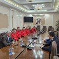 Gradonačelnik primio rukometaše Srbije koji iz Niša kreću u pohod na Svetsko prvenstvo