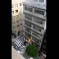 Eksplozija u centru Tokija: Izbio požar na drugom spratu zgrade, najmanje troje povređenih (video)