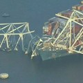 Snimak iz vazduha otkriva prave razmere užasa u SAD: Pogledajte kako izgleda srušeni most kad je svanulo