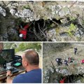 Ovo su fotografije potrage za telom male Danke Specijalci silaze u jamu duboku 70 metara (foto)