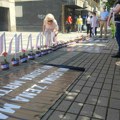 Grad Leskovac zabranio da na ulici bude vidno istaknut spisak žena koje su u Srbiji stradale u femicidu
