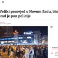 Hrvati oduševljeni protestom, prate iz časa u čas zbivanja u Novom Sadu