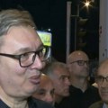 "Nas je bilo 133.000, a blokadera 5.000 u celoj Srbiji" Predsednik Vučić proveo veče sa građanima protiv blokada: Moramo sami…