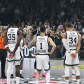 Najtužniji početak meča Partizan - Virtus: Odata počast legendi crno-belih