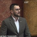 Numanović u Narodnoj skupštini Srbije: Vratiti sud i tužilaštvo u Tutin