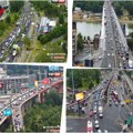 Neverovatne gužve na beogradskim ulicama, a pala je samo obična kišica: Krkljanac na svakom koraku, duge kolone otegle se…