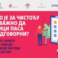 Ova opština pokreće pilot projekat: Vreme je da budemo odgovorni prema ljubimcima i okruženju