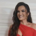 "Danas sam najluđa, ženim brata!" Tamara Milutinović kao živa vatra, gori u haljini sa izrazom preko grudi
