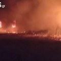 Požar u Grčkoj: Gore stari vagoni u Aleksandropolisu (foto/video)