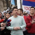 Student Pavlović: Studenti koji žele da uče ostaju u Pionirskom parku do daljnjeg