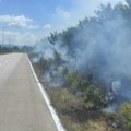 Požar u Zelenoj zoni u Leskovcu: Gorelo rastinje u blizini fabrika Aptiv i Erenli, gradske vlasti uputile apel