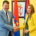 Ministarka Đedović Handanović sa Mirovićem o infrastrukturnim projektima u energetici