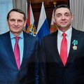 Putinovo visoko odlikovanje za Vulina: Orden "Prijateljstva" mu uručio direktor svr Nariškin