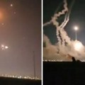 Snimak okršaja na noćnom nebu: "Sudar" američkih i iranskih projektila