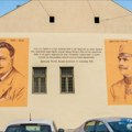 Mural s portretima dr Slavka Županskog i pukovnika Dragutina Ristića “Brigadira”