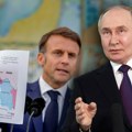 Макрон одобрио да се гађају циљеви у Русији? Француски лидер махао мапом и разбеснео Путина: "како да ово објаснимо…