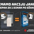 Velika akcija "Keramike Jovanović" - lepak za pločice samo 1 dinar