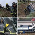 Prevrnuo se autobus kod Sremske Mitrovice: Dva muškarca poginula, više od 70 povređenih