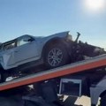 Jeziv prizor, prva slika s mesta teške nesreće na putu Čačak - Kraljevo: Posle sudara s automobilom, autobus sleteo s puta i…