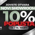 Otvaranje novog izložbenog salona "Joviste" uz specijalnu akciju (12-13. mart)