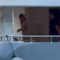 Заблистала у трећој венчаници, а пре тога пила и пушила на палуби: Испливао снимак Мелине Џиновић, муж чисти, она ужива…