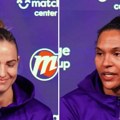"Ljudi, ona je iz Srbije": Jovana Nogić crvenela na konferenciji za medije