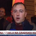 Eksplozivne naprave u Gradskoj kući u Novom Sadu (video)