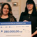 SBB fondacija upućuje tradicionalne novogodišnje donacije: Prvi ček uručen Alternativnom centru za devojke u Kruševcu