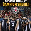 Partizan preko Vojvodine do titule šampiona Srbije