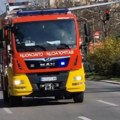 Jeziv sudar kamiona u Smederevu! Čovek ostao zarobljen u vozilu, vatrogasci na terenu