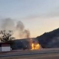 Veliki požar kod Leskovca: Snimak se pojavio na mrežama (video)