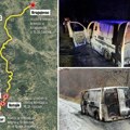 Мапа кретања блиндираног комбија с 2 милиона евра: На путу од Крагујевца до Новог Пазара дошло до отмице и пљачке! Потрага…