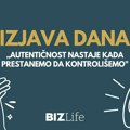 Izjava dana: „Autentičnost nastaje kada prestanemo da kontrolišemo“