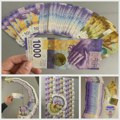 Carinici pronašli 65.000 neprijavljenih švajcarskih franaka na Horgošu FOTO