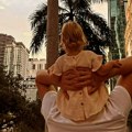 Ovo je Nikolina "snaga": Najslađa fotka Jokića i ćerkice pod palmama Majamija