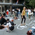 FOTO: U Novom Sadu održan još jedan protest "Srbija protiv nasilja"