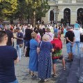 Protest “Srbija protiv nasilja” u Kragujevcu: “Podrška inspektorima Milenkoviću i Mitiću”