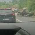 Teška nesreća: U saobraćajki uništeno vozilo EUFOR, sumnja se da je povređen vojnik