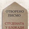 „Naša borba nije samo studentska“: Studenti u blokadi objavili otvoreno pismo javnosti